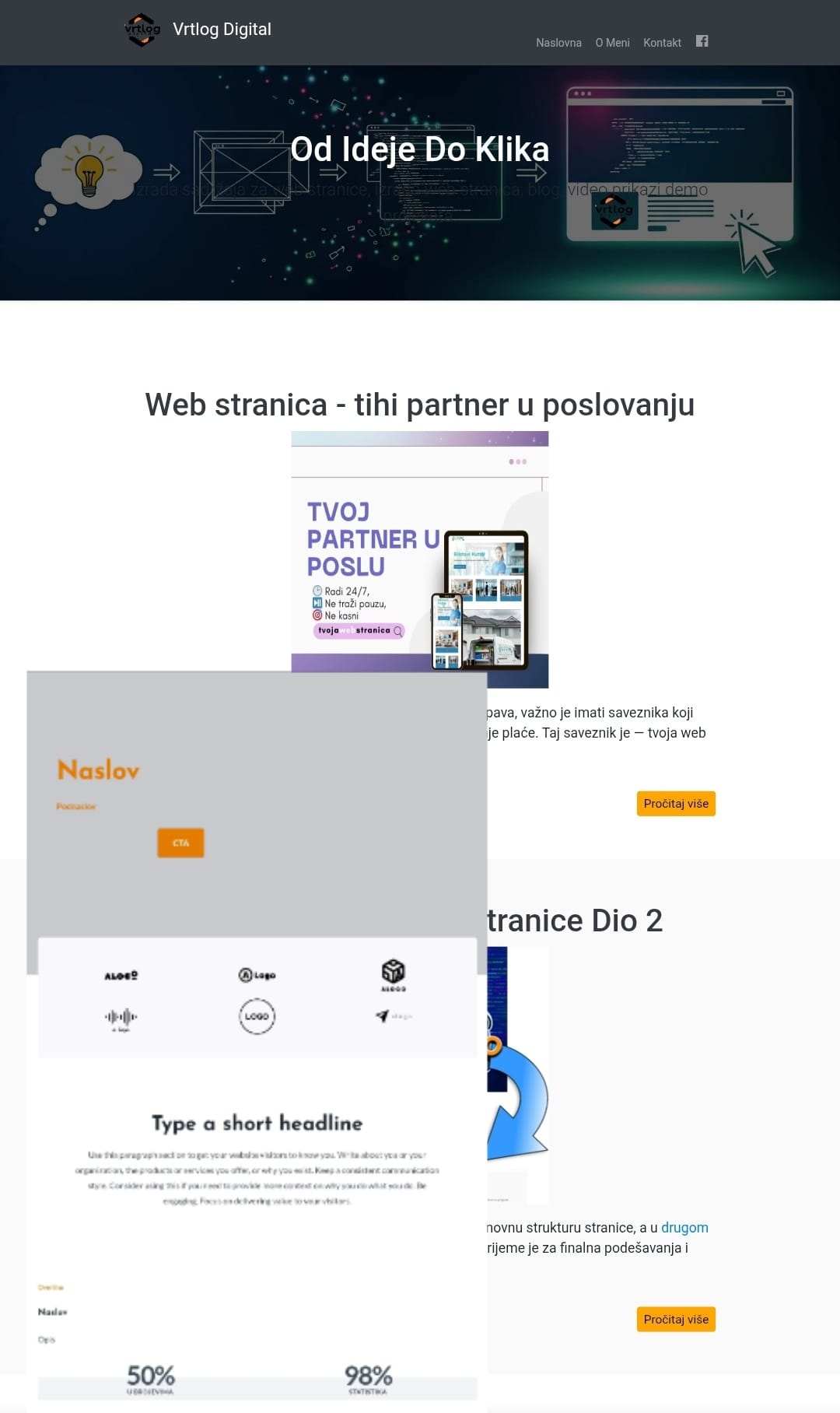 redizajn vrtlog digital web stranice dio1