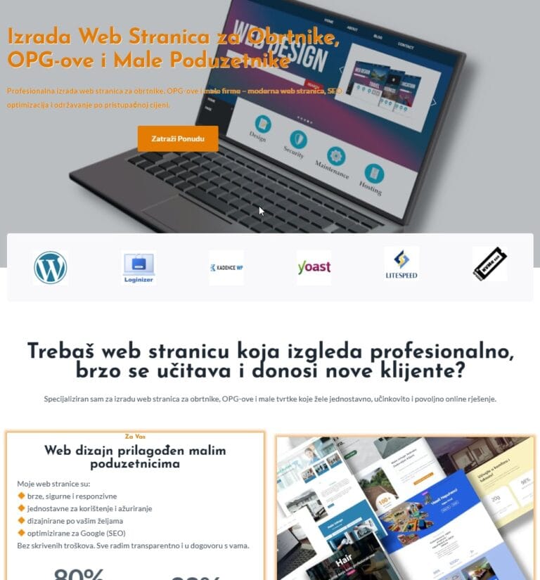 Redizajn vrtlog digital web stranice dio2